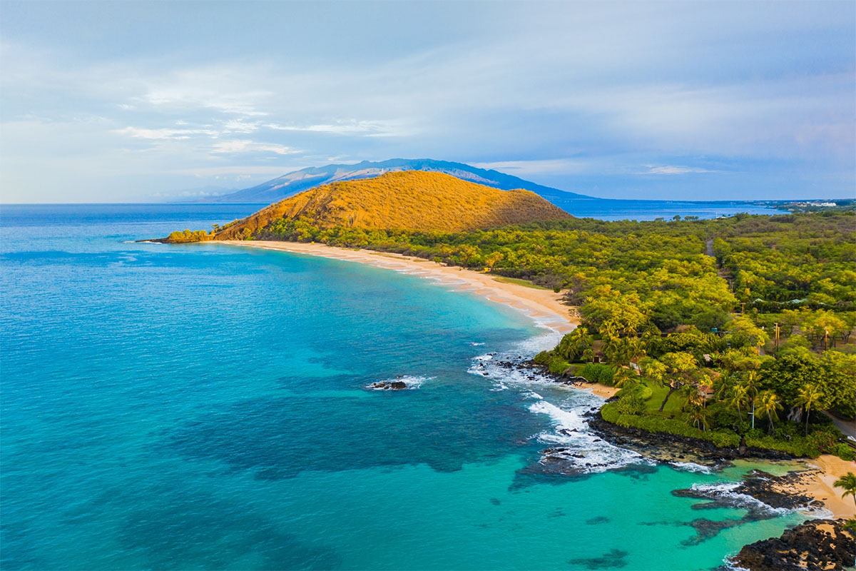 Makena's Big Beach, a local favorite is only a 20 minute drive from Kihei Kai!